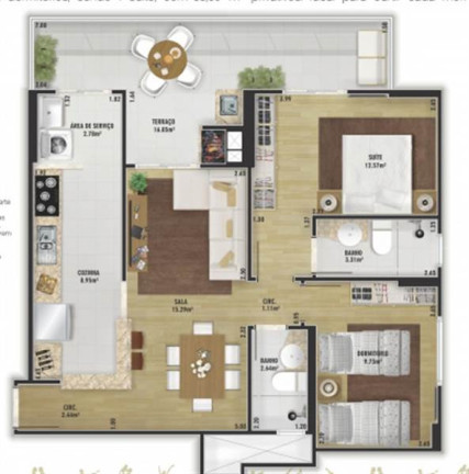 Imagem Apartamento com 3 Quartos à Venda, 147 m² em Aviação - Praia Grande Imagem Apartamento com 3 Quartos à Venda, 147 m² em Aviação - Praia Grande
