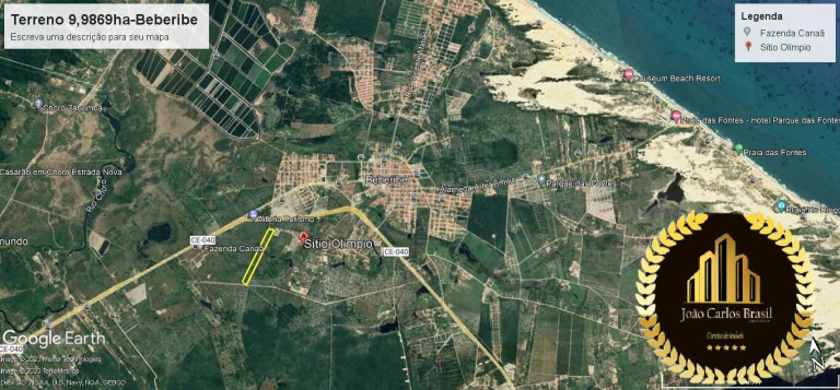 Imagem Terreno à Venda, 99 m² em Lagoinha - Beberibe