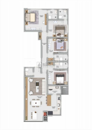 Imagem Apartamento com 4 Quartos à Venda, 136 m² em Centro - Balneário Camboriú Imagem Apartamento com 4 Quartos à Venda, 136 m² em Centro - Balneário Camboriú