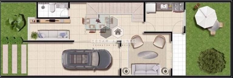Imagem Casa de Condomínio com 3 Quartos à Venda, 137 m² em Amador - Eusébio Imagem Casa de Condomínio com 3 Quartos à Venda, 137 m² em Amador - Eusébio