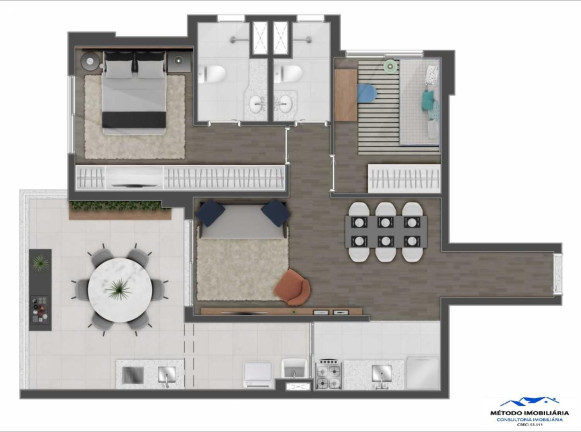 Imagem Apartamento com 1 Quarto à Venda, 40 m² em Jardins - São Paulo Imagem Apartamento com 1 Quarto à Venda, 40 m² em Jardins - São Paulo