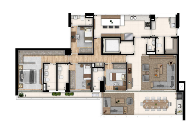 Imagem Apartamento com 3 Quartos à Venda, 184 m² em Vila Romana - São Paulo