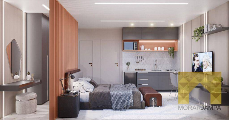 Imagem Studio com 2 Quartos à Venda, 59 m² em Manaíra - João Pessoa