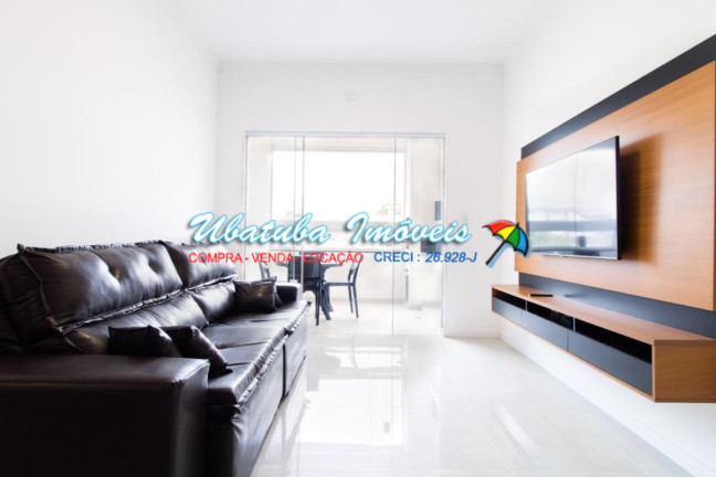 Imagem Apartamento com 2 Quartos à Venda, 69 m² em Itaguá - Ubatuba