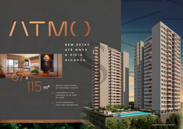 Imagem Apartamento à Venda, em Parque Morumbi - Votorantim Imagem Apartamento à Venda, em Parque Morumbi - Votorantim