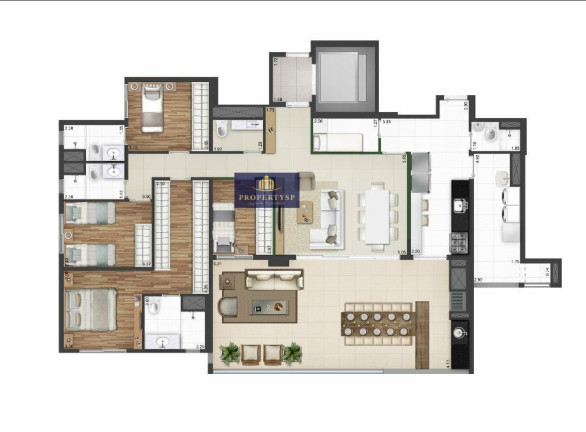 Imagem Apartamento com 4 Quartos à Venda, 173 m² em Vila Leopoldina - São Paulo Imagem Apartamento com 4 Quartos à Venda, 173 m² em Vila Leopoldina - São Paulo