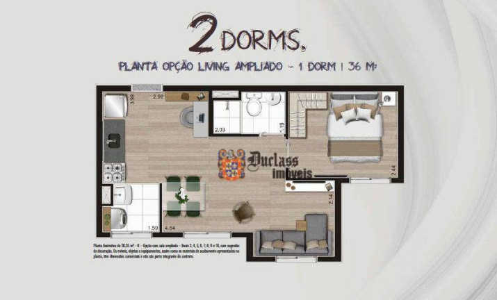 Imagem Apartamento com 2 Quartos à Venda, 36 m² em Cambuci - São Paulo Imagem Apartamento com 2 Quartos à Venda, 36 m² em Cambuci - São Paulo