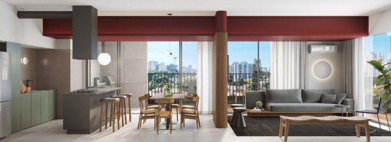 Imagem Apartamento com 2 Quartos à Venda, 68 m² em Brooklin - São Paulo Imagem Apartamento com 2 Quartos à Venda, 68 m² em Brooklin - São Paulo