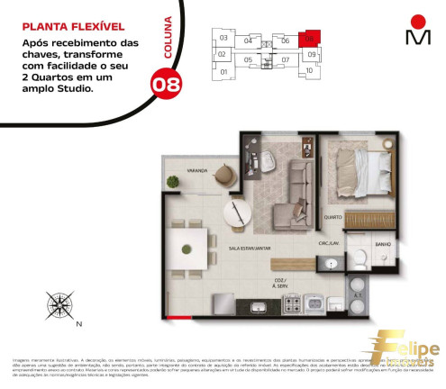 Imagem Imóvel com 1 Quarto à Venda, 35 m² em Praia De Itaparica - Vila Velha Imagem Imóvel com 1 Quarto à Venda, 35 m² em Praia De Itaparica - Vila Velha