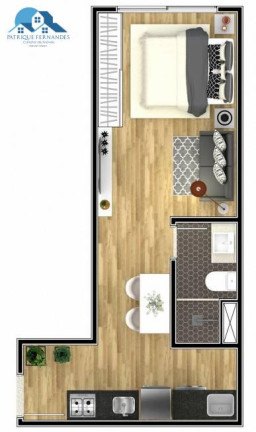 Imagem Apartamento com 2 Quartos à Venda, 35 m² em Vila Re - São Paulo