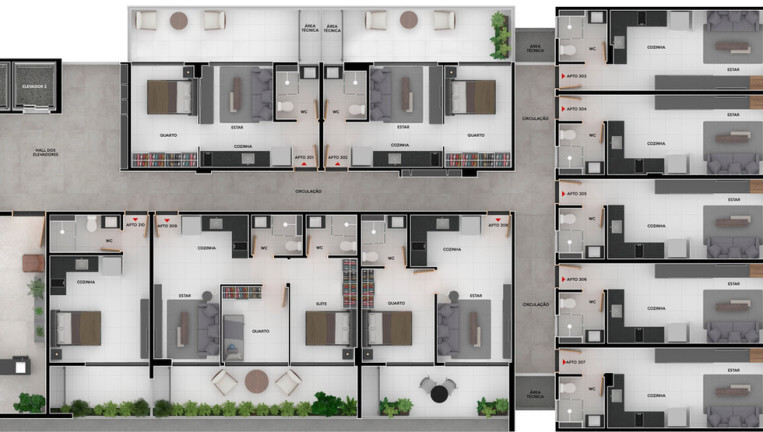 Imagem Apartamento com 1 Quarto à Venda, 60 m² em Jardim Oceania - João Pessoa Imagem Apartamento com 1 Quarto à Venda, 60 m² em Jardim Oceania - João Pessoa