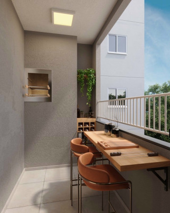 Imagem Imóvel com 2 Quartos à Venda, 44 m² em Forquilhas - São José Imagem Imóvel com 2 Quartos à Venda, 44 m² em Forquilhas - São José
