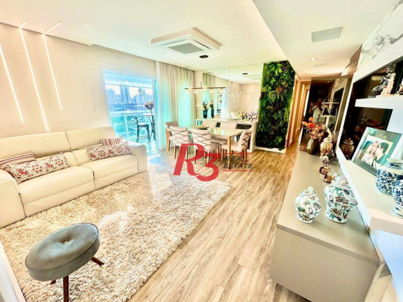 Apartamento com 2 Quartos à Venda, 128 m² em Embaré - Santos