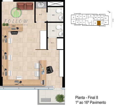 Imagem Sala Comercial à Venda, 42 m² em Bethaville I - Barueri Imagem Sala Comercial à Venda, 42 m² em Bethaville I - Barueri