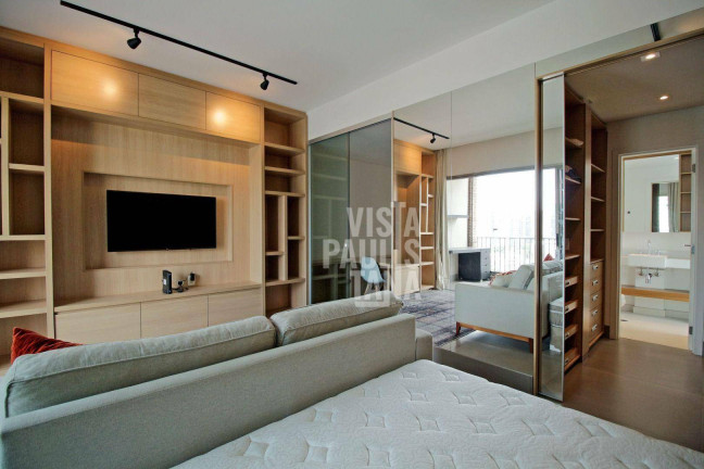 Imagem Apartamento com 1 Quarto para Alugar, 50 m² em Itaim Bibi - São Paulo Imagem Apartamento com 1 Quarto para Alugar, 50 m² em Itaim Bibi - São Paulo