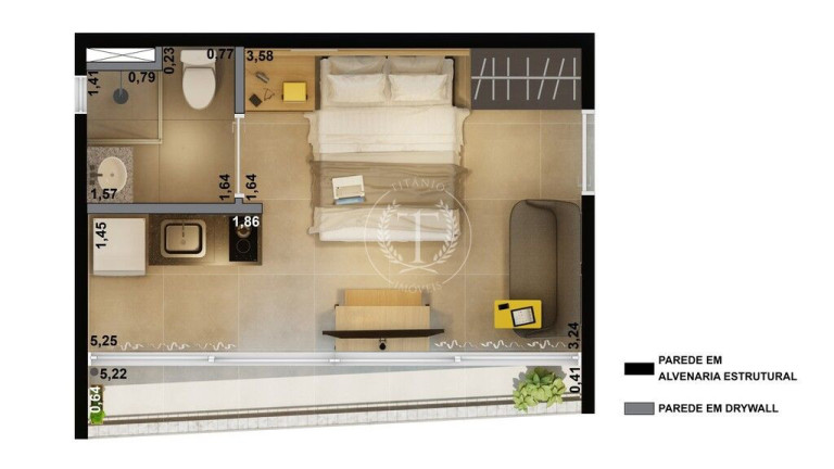 Imagem Apartamento com 1 Quarto à Venda, 18 m² em Santa Cecília - São Paulo Imagem Apartamento com 1 Quarto à Venda, 18 m² em Santa Cecília - São Paulo