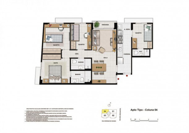 Imagem Imóvel com 3 Quartos à Venda, 98 m² em Botafogo - Rio De Janeiro