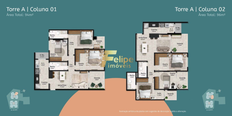 Imagem Imóvel com 3 Quartos à Venda, 94 m² em Ipiranga - Guarapari