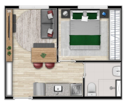 Imagem Apartamento com 1 Quarto à Venda, 25 m² em Bela Vista - São Paulo Imagem Apartamento com 1 Quarto à Venda, 25 m² em Bela Vista - São Paulo