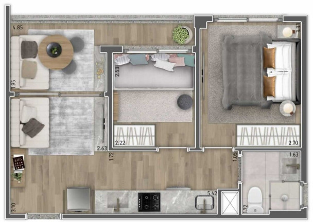 Imagem Apartamento com 1 Quarto à Venda, 30 m² em Vila Mariana - São Paulo Imagem Apartamento com 1 Quarto à Venda, 30 m² em Vila Mariana - São Paulo