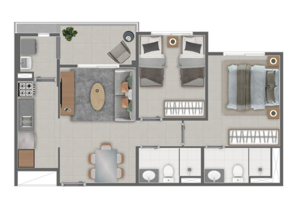 Imagem Imóvel com 2 Quartos à Venda, 51 m² em Penha De França - São Paulo Imagem Imóvel com 2 Quartos à Venda, 51 m² em Penha De França - São Paulo