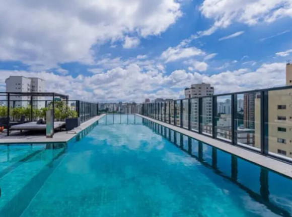 Imagem Apartamento com 1 Quarto para Alugar, 30 m² em Indianópolis - São Paulo