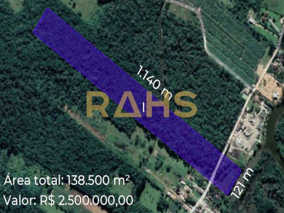 Imagem Terreno à Venda, 138.512 m² em Jardim Paraíso - Joinville Imagem Terreno à Venda, 138.512 m² em Jardim Paraíso - Joinville