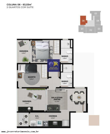 Imagem Imóvel com 2 Quartos à Venda, 64 m² em Jockey De Itaparica - Vila Velha