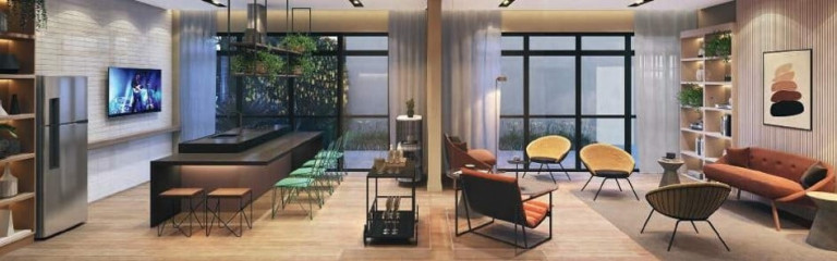 Imagem Apartamento com 2 Quartos à Venda, 39 m² em Campo Belo - São Paulo Imagem Apartamento com 2 Quartos à Venda, 39 m² em Campo Belo - São Paulo