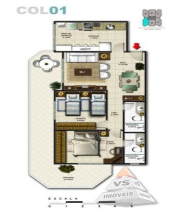 Imagem Apartamento com 2 Quartos à Venda, 84 m² em Vila Nova - Cabo Frio
