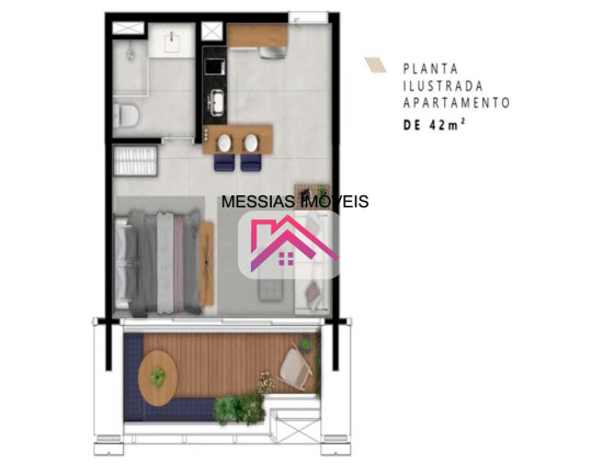 Imagem Imóvel com 2 Quartos à Venda, 34 m² em Itaim Bibi - São Paulo Imagem Imóvel com 2 Quartos à Venda, 34 m² em Itaim Bibi - São Paulo