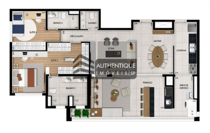 Imagem Apartamento com 3 Quartos à Venda, 112 m² em Tatuapé - São Paulo Imagem Apartamento com 3 Quartos à Venda, 112 m² em Tatuapé - São Paulo