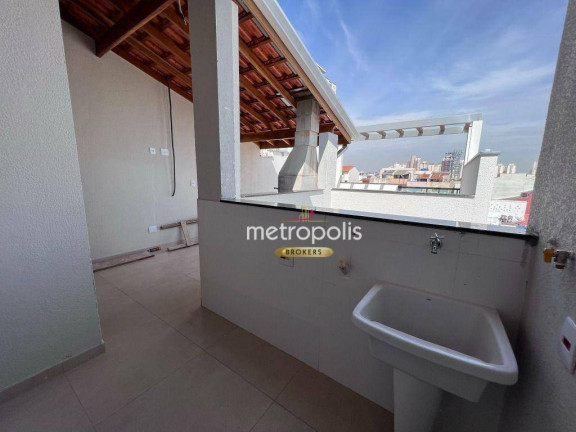 Imagem Cobertura com 2 Quartos à Venda, 95 m² em Vila América - Santo André