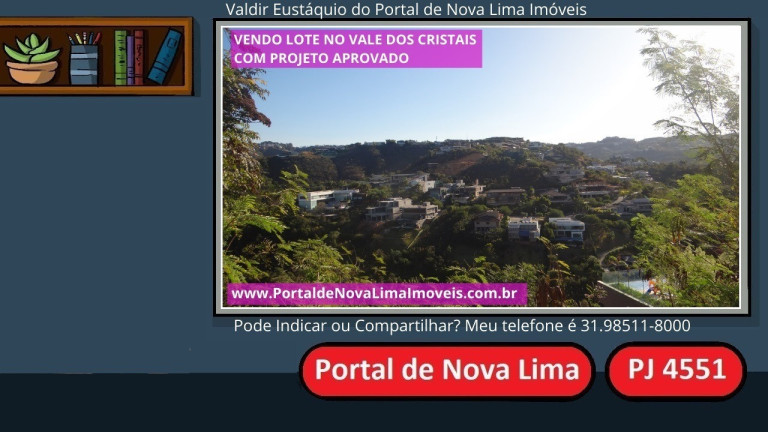 Imagem Terreno à Venda, 2.250 m² em Vale Dos Cristais - Nova Lima