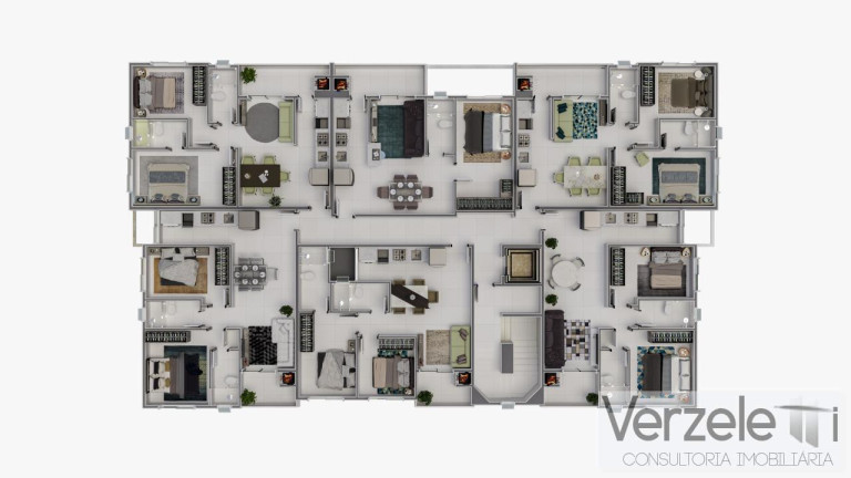 Imagem Apartamento com 2 Quartos à Venda, 58 m² em Nações - Balneário Camboriú