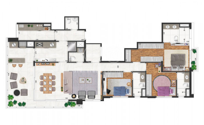 Imagem Apartamento com 3 Quartos à Venda, 136 m² em Perdizes - São Paulo