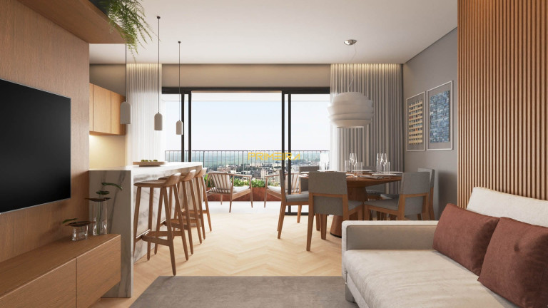 Imagem Apartamento com 2 Quartos à Venda, 66 m² em Novo Mundo - Curitiba