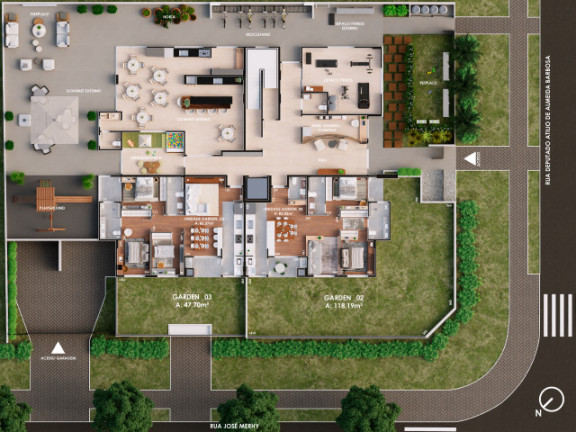 Imagem Apartamento com 3 Quartos à Venda, 88 m² em Boa Vista - Curitiba