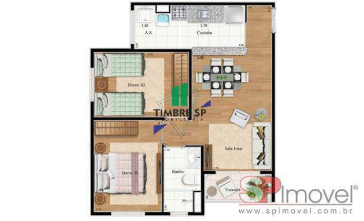 Imagem Apartamento com 2 Quartos à Venda, 50 m² em Protendit - São Paulo Imagem Apartamento com 2 Quartos à Venda, 50 m² em Protendit - São Paulo