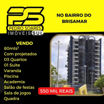 Imagem Apartamento com 3 Quartos à Venda, 80 m² em Brisamar - João Pessoa Imagem Apartamento com 3 Quartos à Venda, 80 m² em Brisamar - João Pessoa