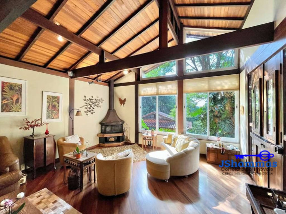 Casa de Condomínio com 4 Quartos à Venda, 439 m² em Moinho Velho - Embu Das Artes