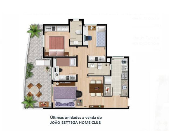 Imagem Apartamento com 3 Quartos à Venda, 61 m² em Portão - Curitiba Imagem Apartamento com 3 Quartos à Venda, 61 m² em Portão - Curitiba