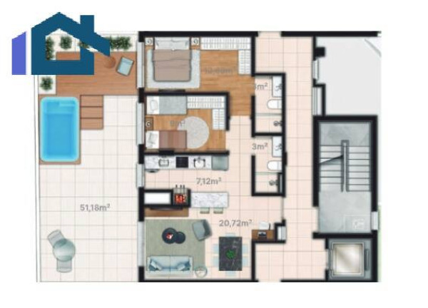 Imagem Apartamento com 3 Quartos à Venda, 66 m² em Jardim Itu Sabará - Porto Alegre