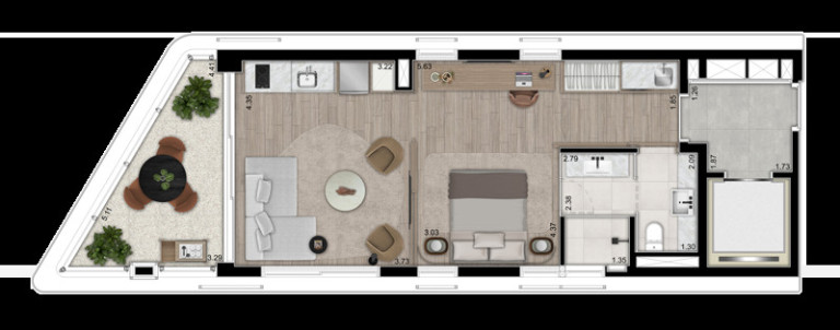 Imagem Cobertura com 1 Quarto à Venda, 121 m² em Alto De Pinheiros - São Paulo Imagem Cobertura com 1 Quarto à Venda, 121 m² em Alto De Pinheiros - São Paulo