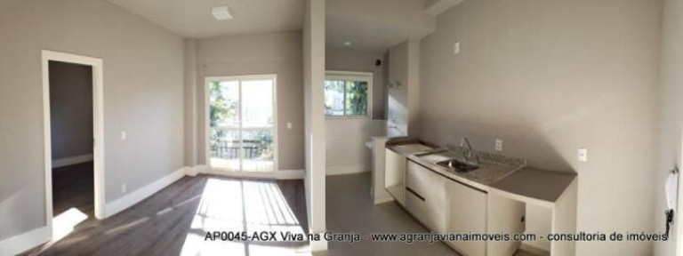 Imagem Apartamento com 1 Quarto para Alugar, 38 m² em Granja Viana - Cotia
