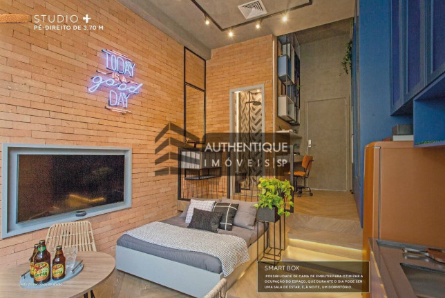 Imagem Imóvel com 1 Quarto à Venda, 23 m² em Brooklin - São Paulo