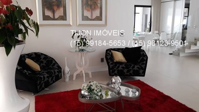 Imagem Casa de Condomínio com 4 Quartos à Venda, 355 m² em Alphaville Nova Esplanada 3 - Votorantim