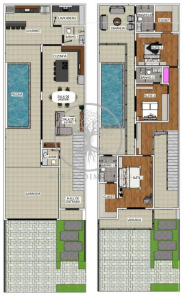 Imagem Casa de Condomínio à Venda, 230 m² em Paulínia
