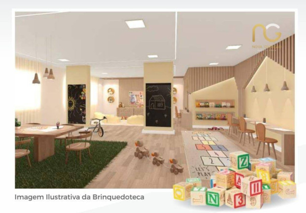 Imagem Apartamento com 3 Quartos à Venda, 115 m² em Vila Assunção - Praia Grande Imagem Apartamento com 3 Quartos à Venda, 115 m² em Vila Assunção - Praia Grande