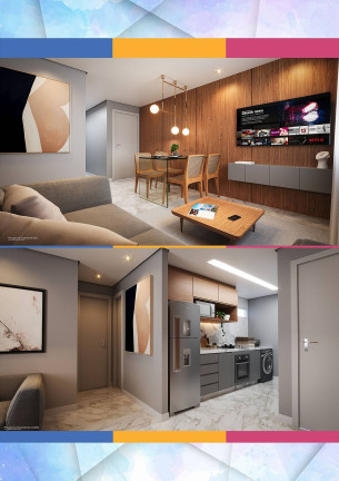 Imagem Apartamento com 2 Quartos à Venda, em Papagaio - Feira De Santana Imagem Apartamento com 2 Quartos à Venda, em Papagaio - Feira De Santana